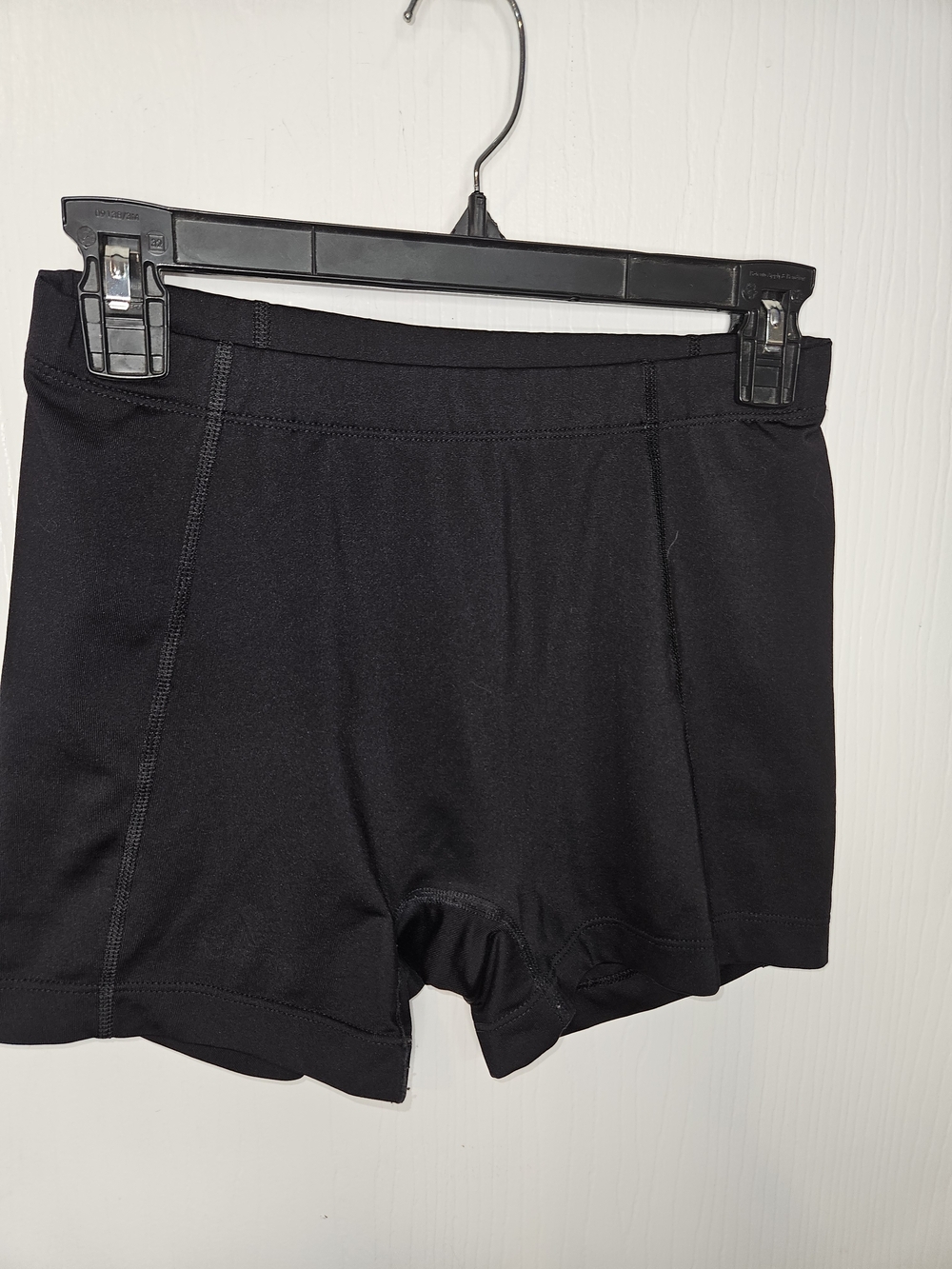 adidas Black Women's Biker-style Stretch Shorts